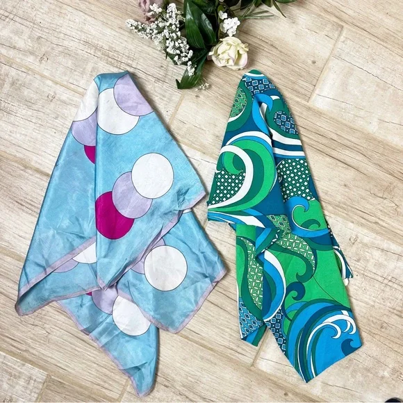 Vintage 1960’s Scarves/Lord Taylor Made in Italy